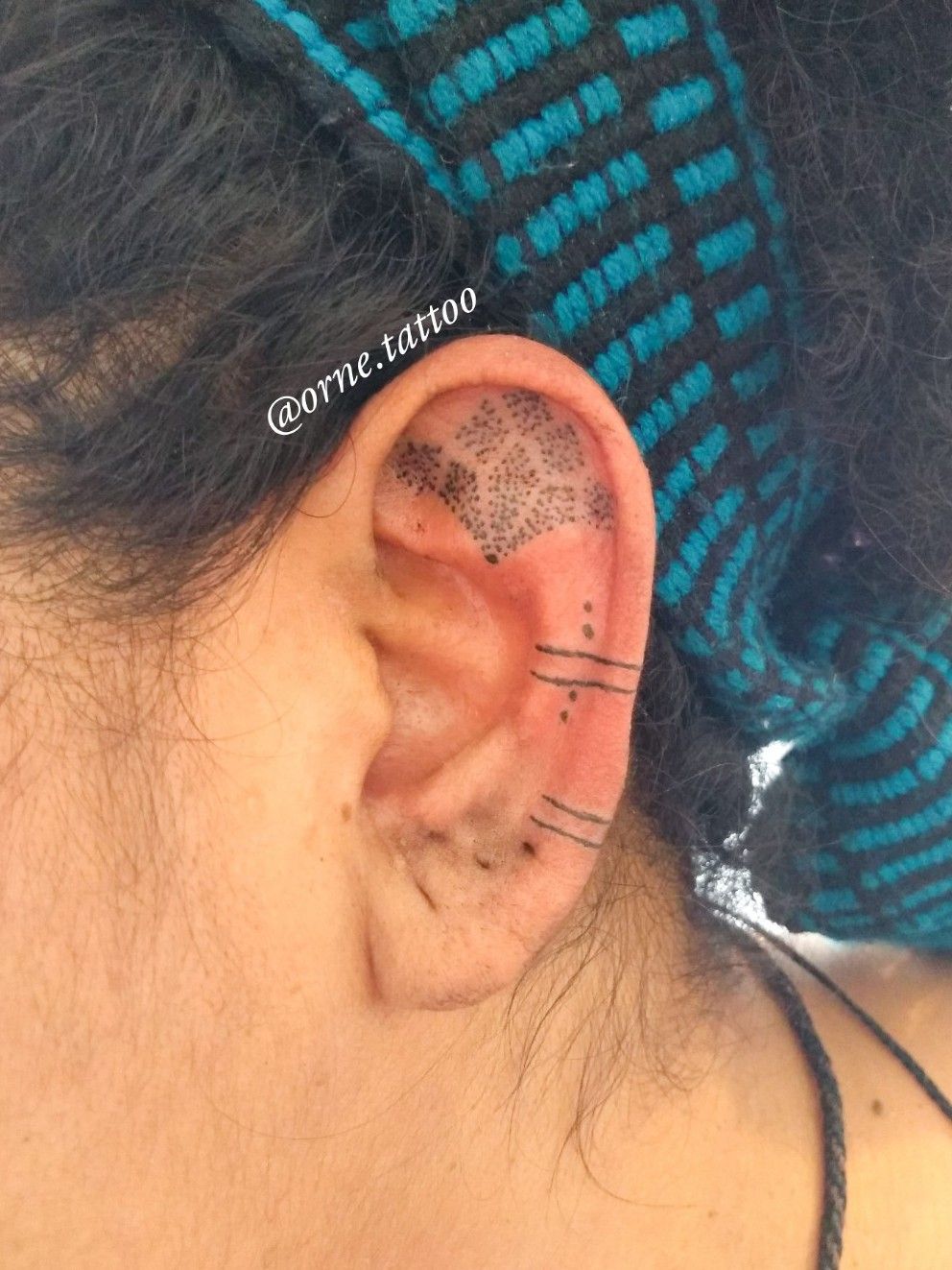 Some ear tattoos, done by me, at Nebula tattoo, Curitiba Brazil : r/tattoos