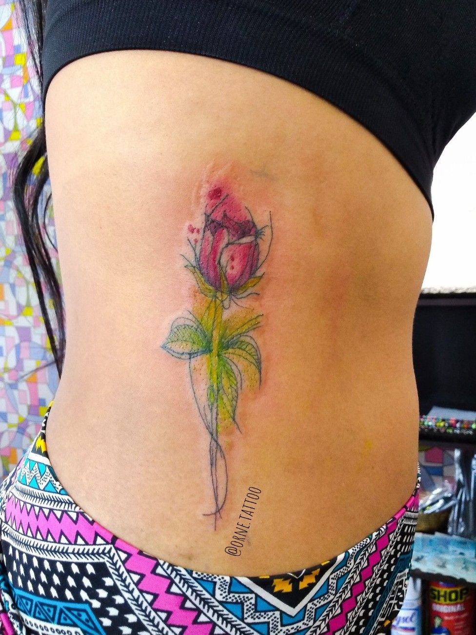 InksTambay Tattoo in DXB  Rafael x rose tattoo Side rib tattoo For  bookings and more info dm in whatsapp  link in my bio  See you  jafliyatattoo dubaitattoo tattoo tattooideas 