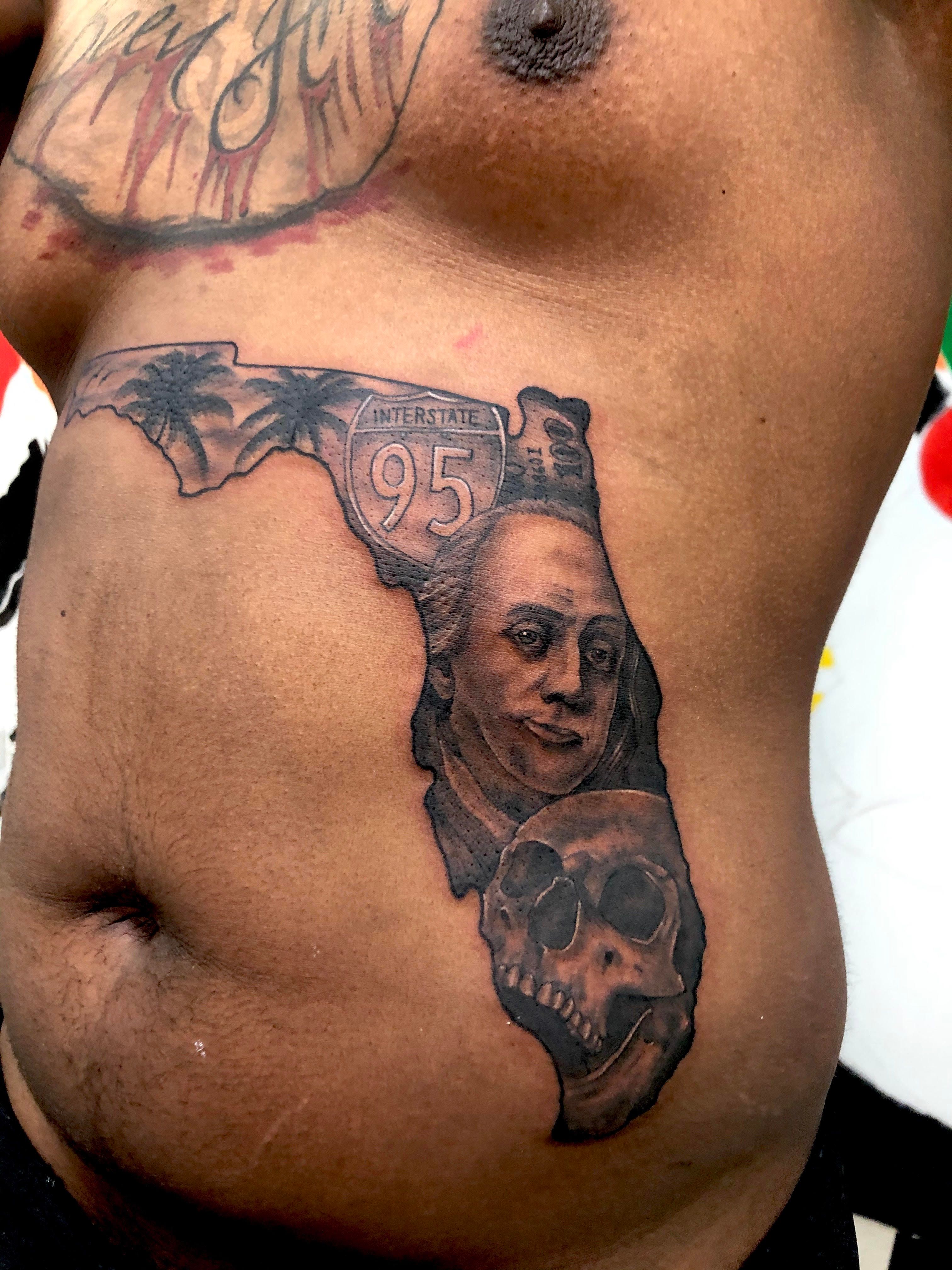 Flo Ridas 11 Tattoos  Their Meanings  Body Art Guru