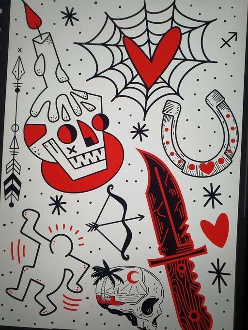 Flash tattoo