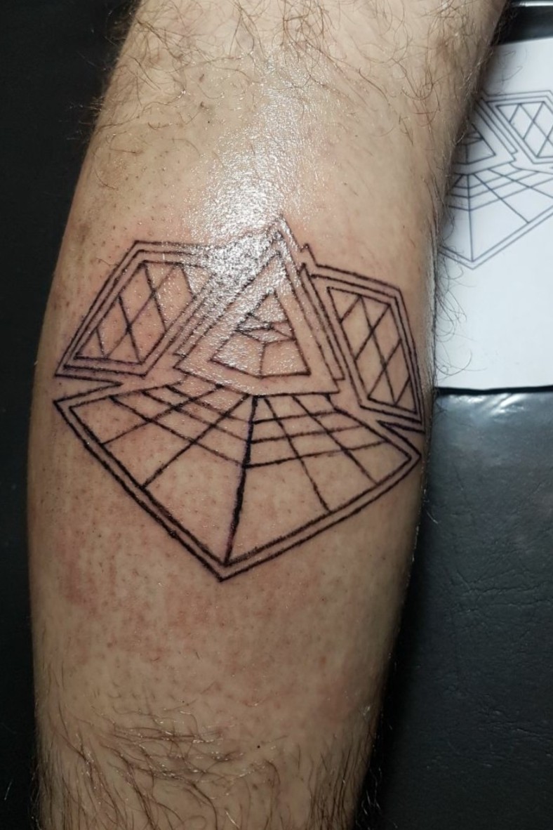 Tattoo uploaded by Leon Lopez • Daft Punk • Tattoodo