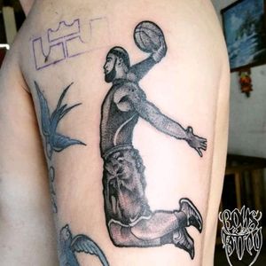 Lebron James by Bons tattoo