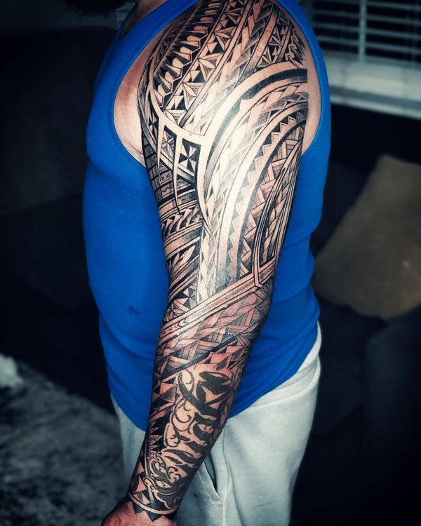 Tattoo from Faatau tatau