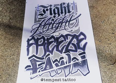 Flash tattoo