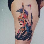 Tattoo by Rupe #Rupe #watercolor #sketch #illustrative #painterly 