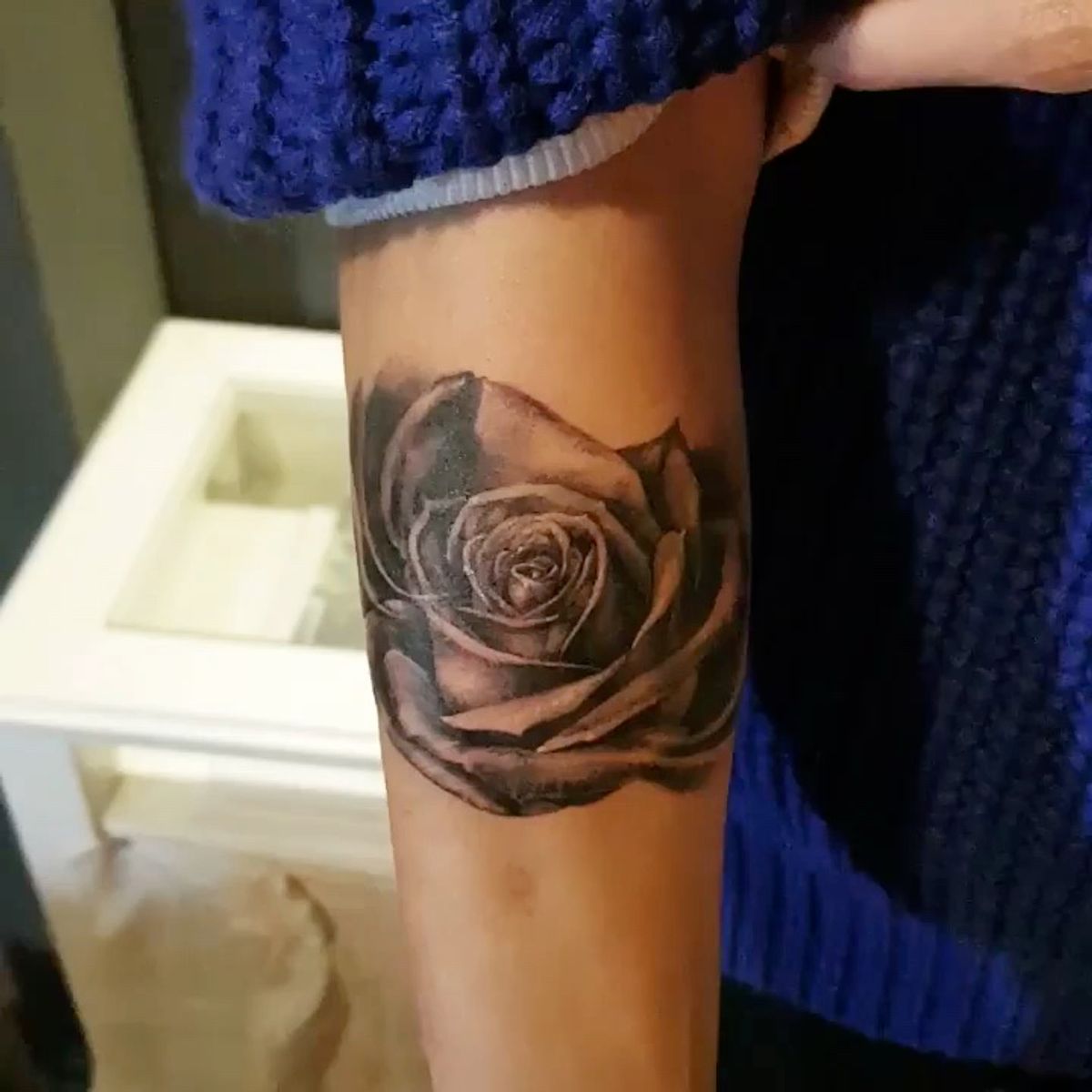 Tattoo uploaded by Narak tattoo • Rose, 2018, Seoul #영국타투 #uktattoo # ...