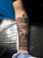 Lion king tattoo. 