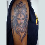 Kali Tattoo #Hindugodess #darkskin #Portrait #illustrative
