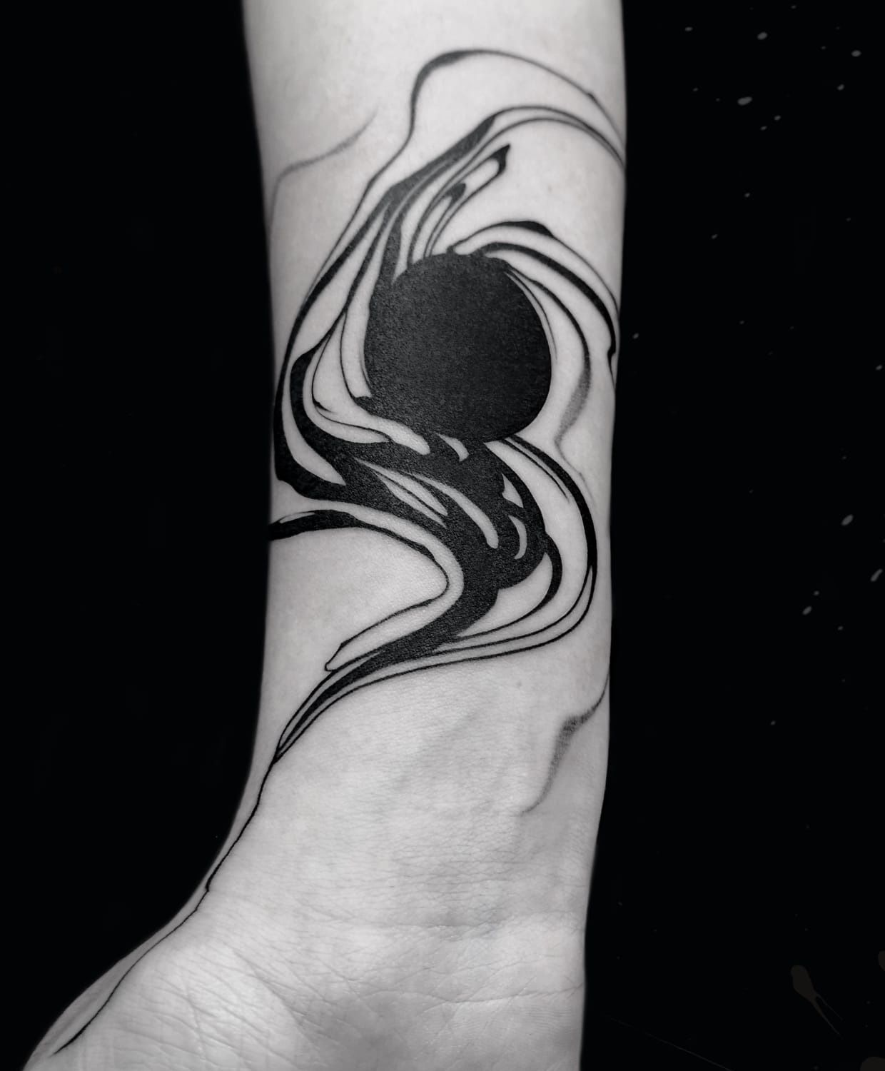 Svart Sut Tattoo Artist  Abstract black tattoo  Facebook