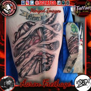 Artist: Aaron FreihageKicking off the New Year and looking forward to the future. Check out Aaron & The Crew as we transition to new masks as we embrace the 'New Norm' and do all we can not only to keep our team safe, but also our amazing clients.★★★★★★★★★★★★★★★★★★★Southern Customs Tattoo Company☆☆☆☆☆☆☆☆☆☆☆☆☆☆☆☆☆☆☆500 N. Reilly Rd. Suite# 102Fayetteville, NC 28303☆☆☆☆☆☆☆☆☆☆☆☆☆☆☆☆☆☆☆★★★★★★★★★★★★★★★★★★★(910) 920-2683★★★★★Social Media Links★★★★★Facebook Link: @SCTATCOhttps://www.facebook.com/SCTATCO/ Instagram:@SCTATCO@SouthernCustomsBrand@tattoosbyaaronf@West.Mikki@Rockinoiler@Russ.Hagerman@a_erinnn@FrankieActionJeans Tumblr:https://SCTATCO.tumblr.com Yelp:https://m.yelp.com/biz/southern