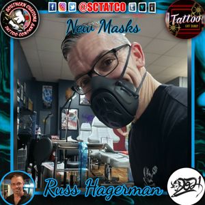 Artist: Russ HagermanKicking off the New Year and looking forward to the future. Russ is wearing his new Gill Mask and doing his thing.★★★★★★★★★★★★★★★★★★★Southern Customs Tattoo Company☆☆☆☆☆☆☆☆☆☆☆☆☆☆☆☆☆☆☆500 N. Reilly Rd. Suite# 102Fayetteville, NC 28303☆☆☆☆☆☆☆☆☆☆☆☆☆☆☆☆☆☆☆★★★★★★★★★★★★★★★★★★★(910) 920-2683★★★★★Social Media Links★★★★★Facebook Link: @SCTATCOhttps://www.facebook.com/SCTATCO/ Instagram:@SCTATCO@SouthernCustomsBrand@tattoosbyaaronf@West.Mikki@Rockinoiler@Russ.Hagerman@a_erinnn@FrankieActionJeans Tumblr:https://SCTATCO.tumblr.com Yelp:https://m.yelp.com/biz/southern-customs-tattoo-company-fayetteville Foursquare linkhttp://4sq.com/2slKpCt Twitter:@SCTATCO TattooDo:@S