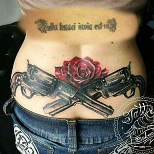 #coverup #revolvers #rose #twopistols 