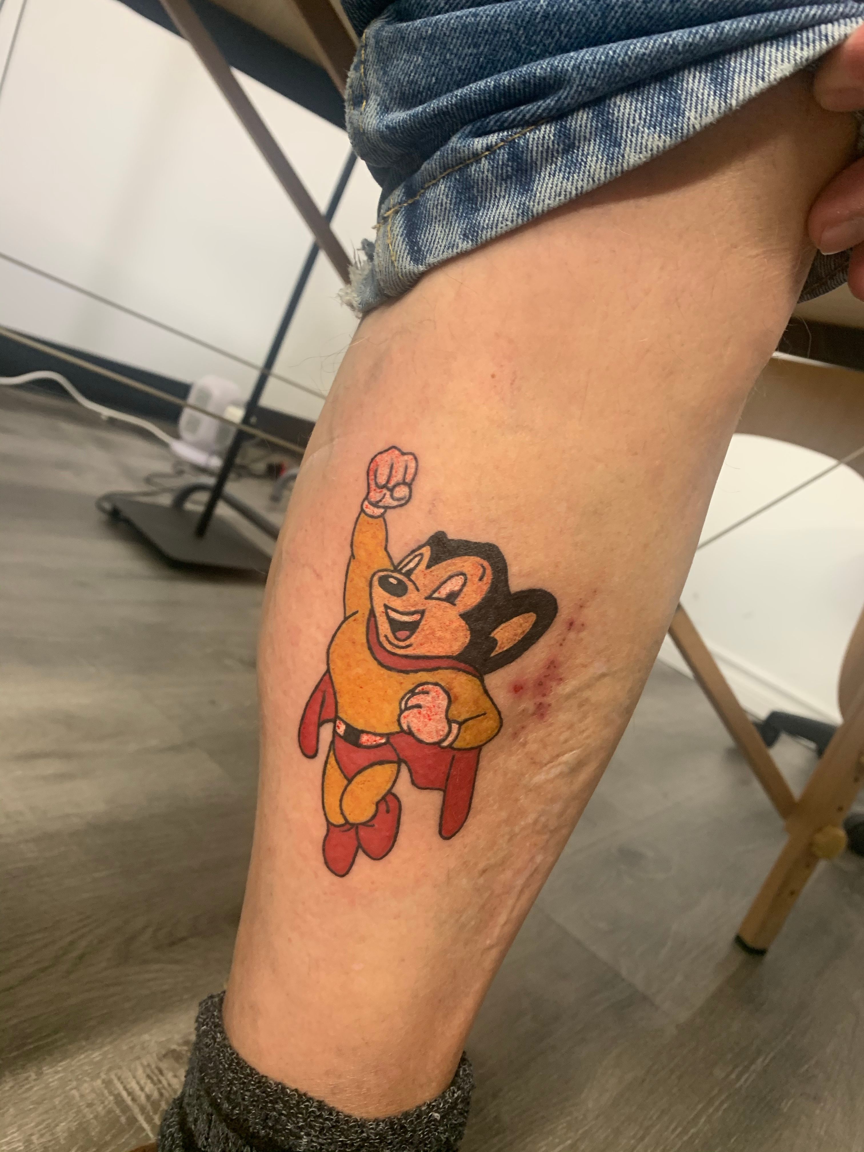 Mighty Mouse Tattoos | Tattoofilter