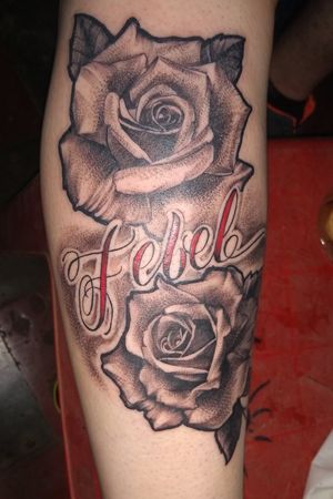 Bons tattoo. Roses