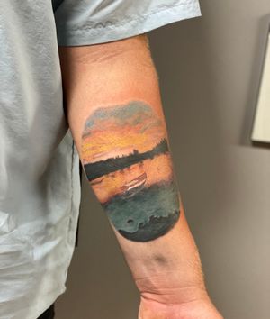 Tattoo by Traveling Artist