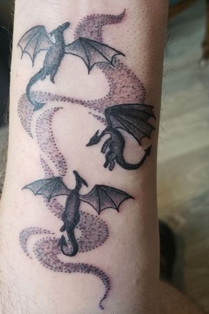 Done by an apprentice over at the women-led tattoo shop in Pagosa Springs, Colorado. Centuryrain Tattoos
