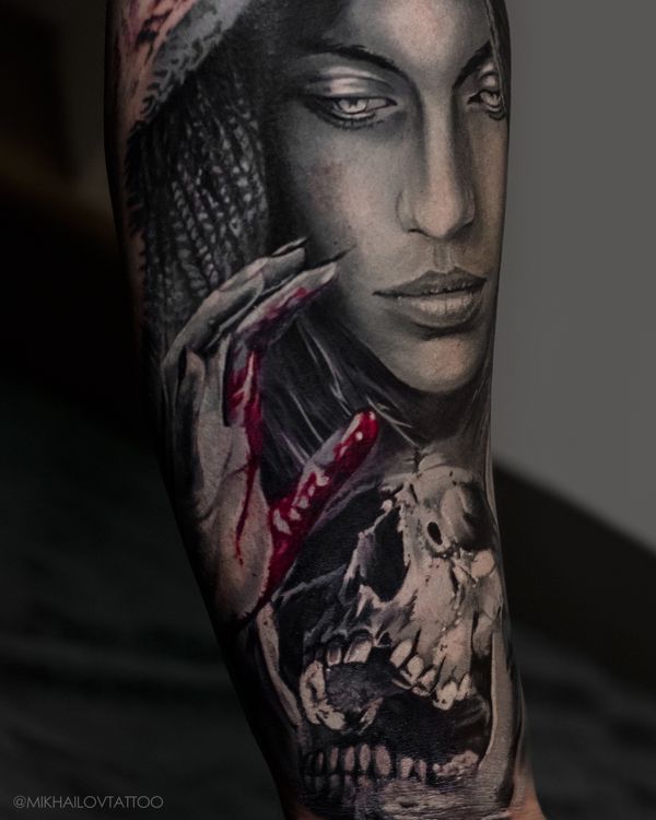 Tattoo from Tattoo place Alexei Mikhailov