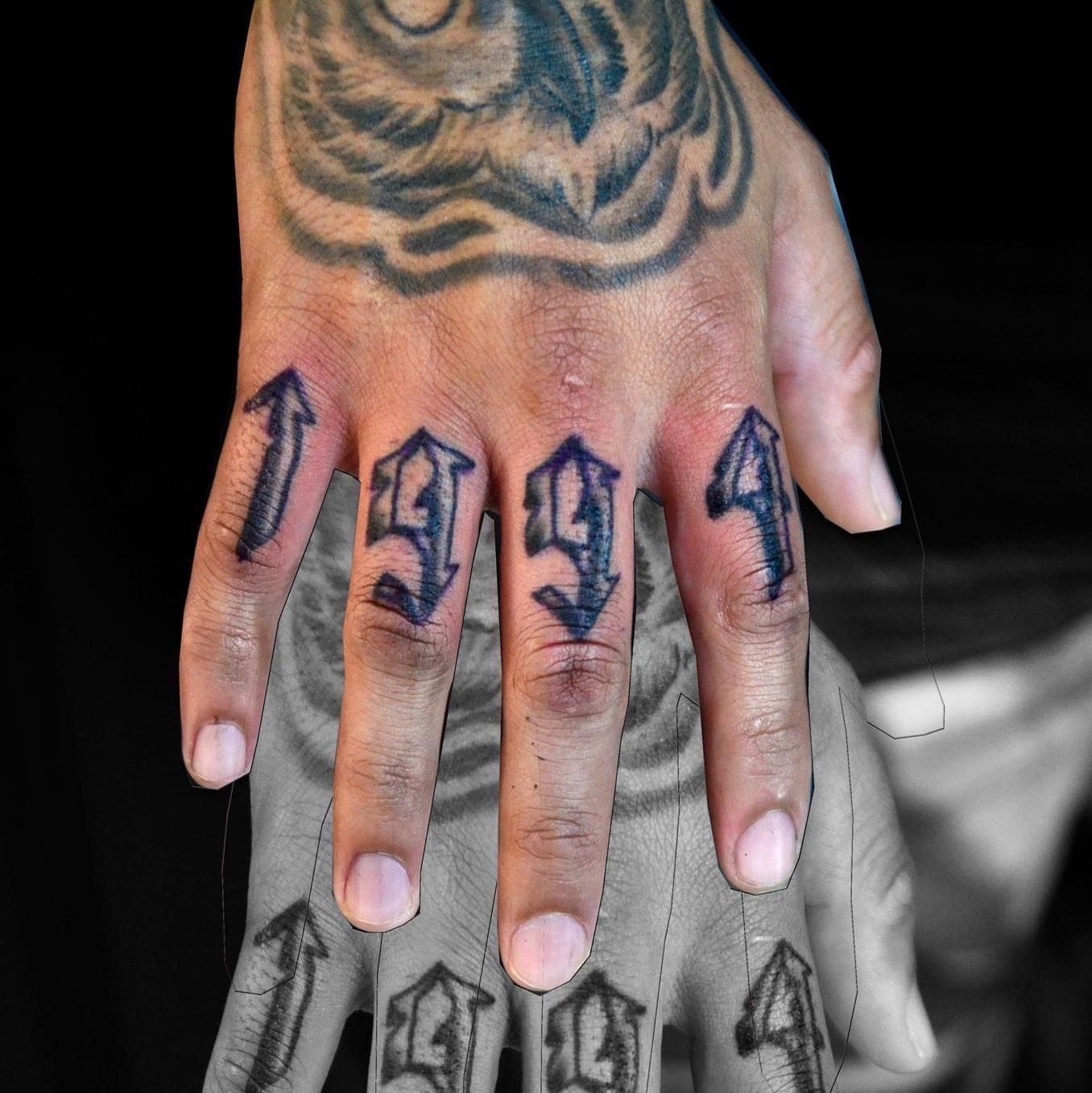 Studio27 / Tattoo only - Nice old school feel to these finger tattoos  🤘🤘🤘🤘👌 | Facebook