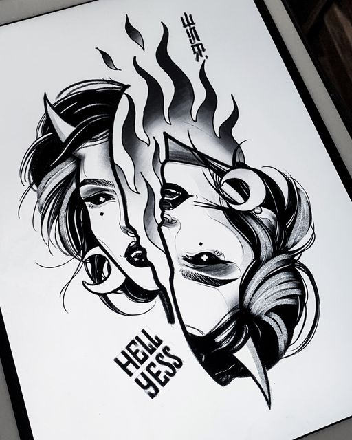 Flash tattoo