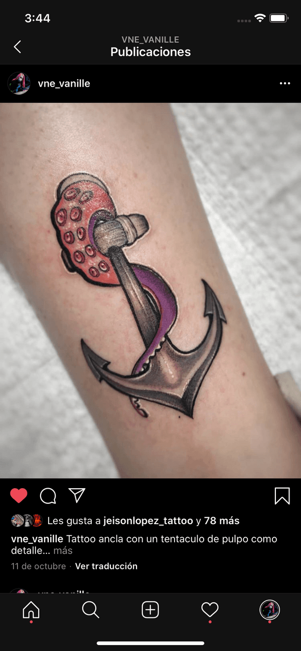 Tattoo from Vanilla Ink 