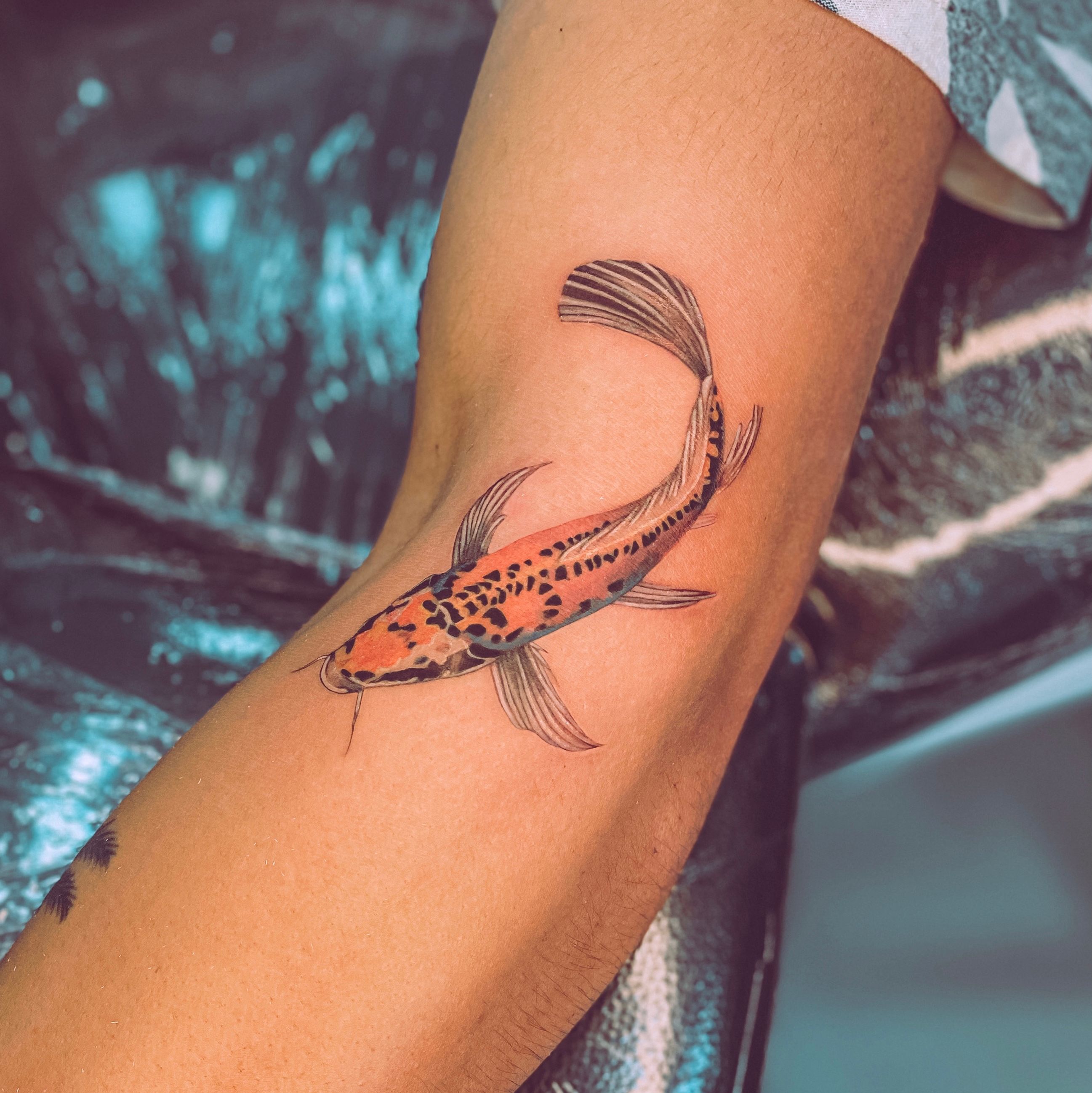 Koi tattoo . #skinArt #tattoo #tattoos #tattoobandung #paguyubantattoo... |  TikTok