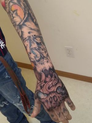 A sleeve I am doing on my brother in law