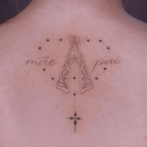 Nossa Senhora Aparecida. Soft Tattoo