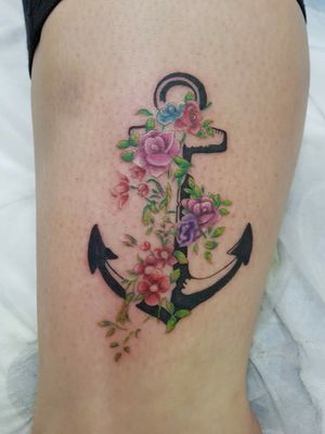 Floral anchor