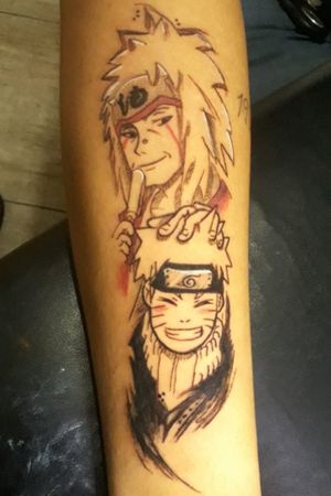 Arte do Naruto. Escolha do cliente. 