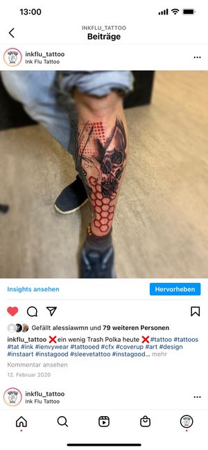 Tattoo by Ink flu 