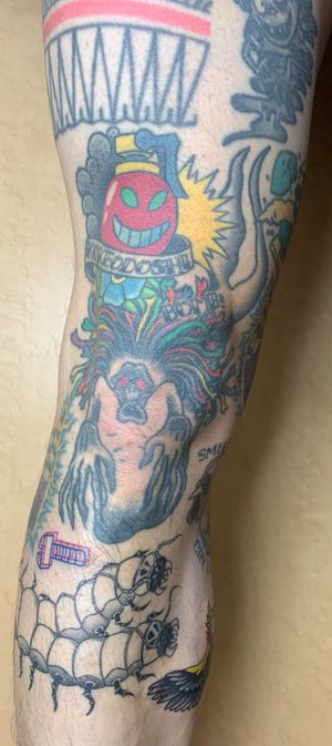 #tattoo #tattooed #ink #tokyo #futakotamagawa #nikotamaink #dragonball #dragonballtattoo #animetattoo #mangatattoo #tattooart #tattoostagram #blacktattoomag #blackwork #blackworktattoo #doraemon #doraemontattoo