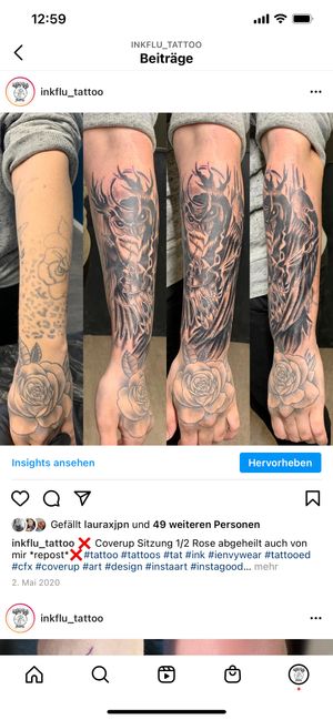 Tattoo by Ink flu 