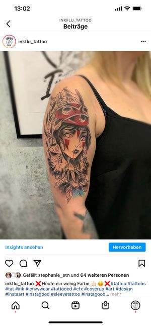 Tattoo by Ink flu 