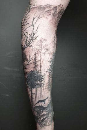 Tattoo by Ian Ink Tattoo