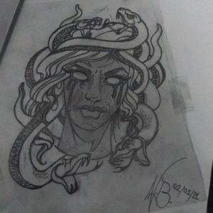 Medusa is a babe. Should be tattooing this sometime in the next week or two. 