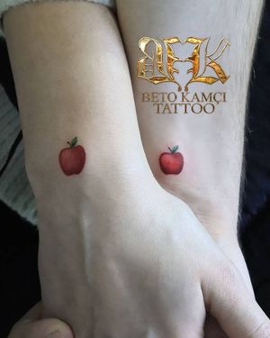 Elma Dövmesi - Apple Tattoo