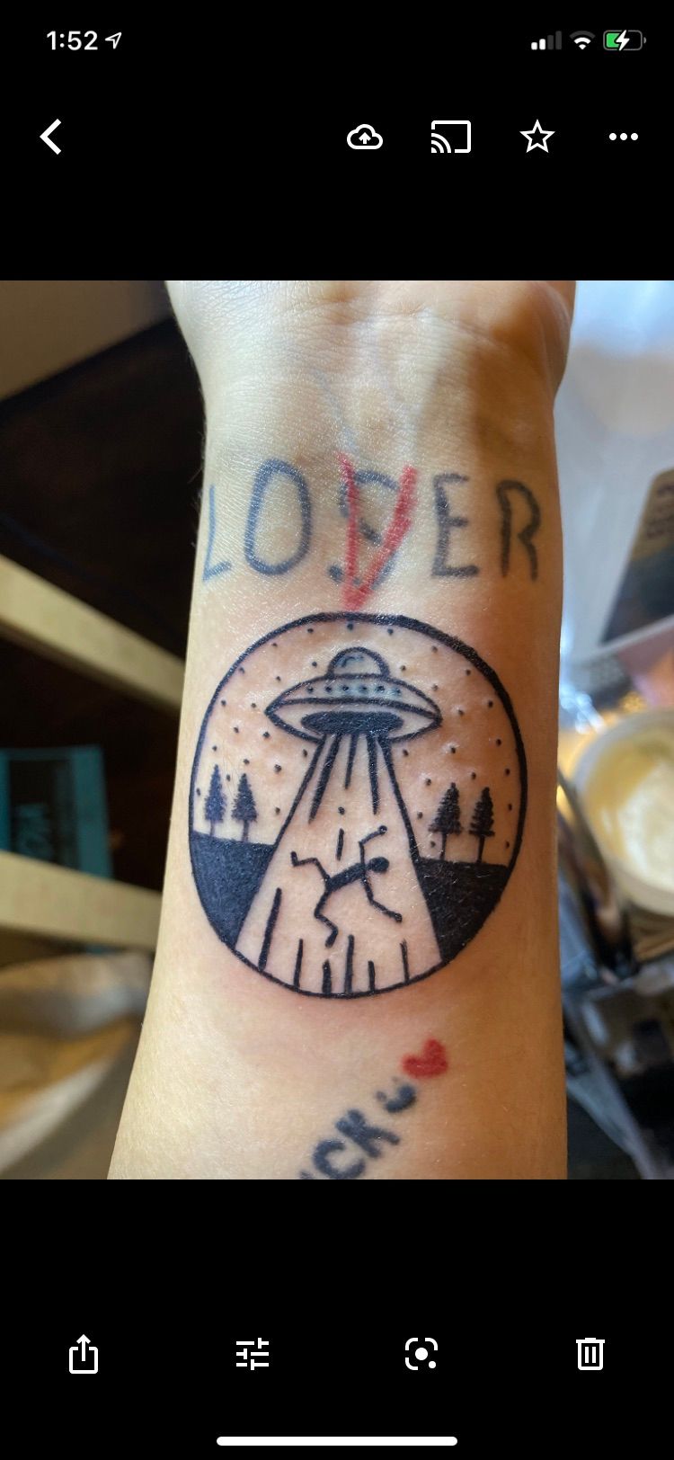 Alien Abduction by Matt Lunn @ Inklounge Tattoos North London, UK : r/ tattoos