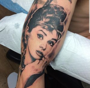 Audrey Hepburn portrait by Mark