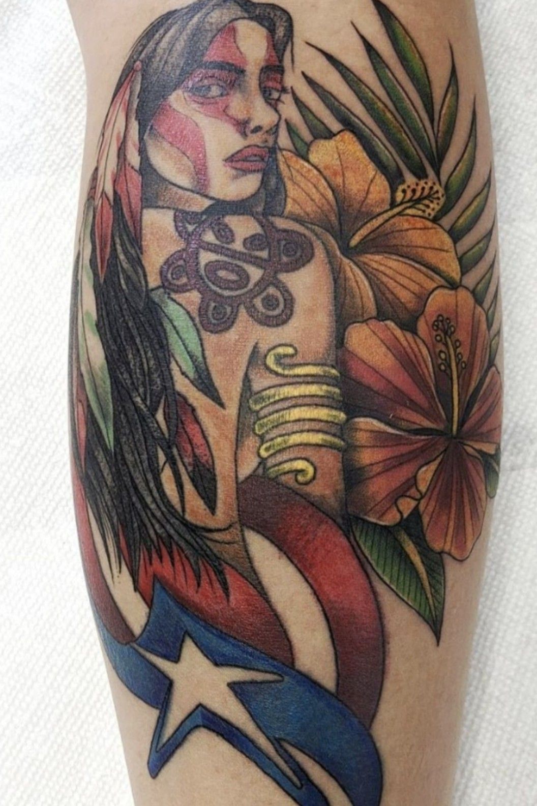 tattoos with the puerto rican flowerTikTok Search