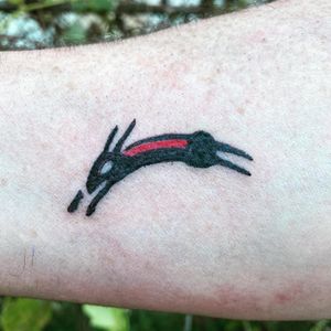 Tattoo by Aaron Nassberg #AaronNassberg #bunny #rabbit #nature #animal