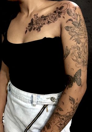 Tattoo floral tattoo 