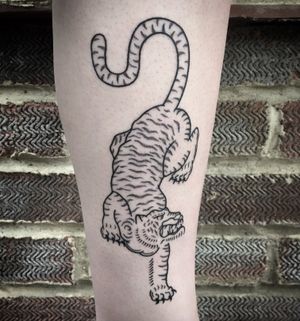 Tigers are one of my favourite subjects to draw and tattoo