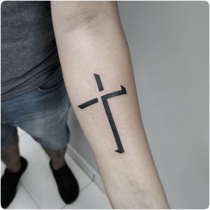 Tattoo uploaded by Jackson Takeda • • Cross ➕ • • Tattoodo Tattoo uploaded by Jackson Takeda • • Cross ➕ • • Tattoodo