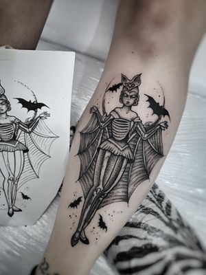 Tattoo by La Maquina Tattoo Show