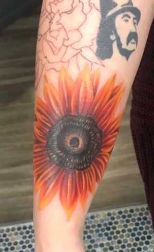 Sunflower tattoo 