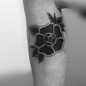 Tattoo old school flower 