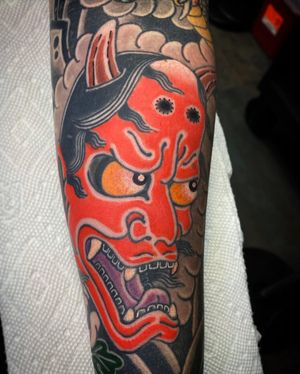 #hannya #mask #kabuki #ghost #tattoo 