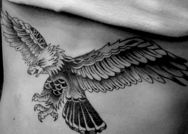 german black eagle tattoo