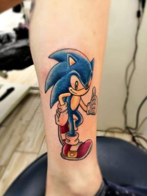 SonicTattoo done on my self 