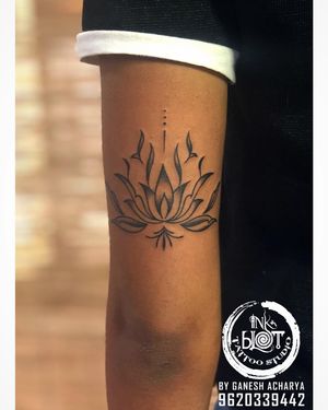Geomatric lotus tattoo done @inkblottattooz contact :9620339442 #tattoo #tattoos #tattooideas #tattoodesign #tattooartist #besttattooartist #lotustattoo #buddhatattoo #tattoonearme #tattoolife #tattooink #tattoogirl #tattooflash #tattooshop #tattooworkers #tattoolove